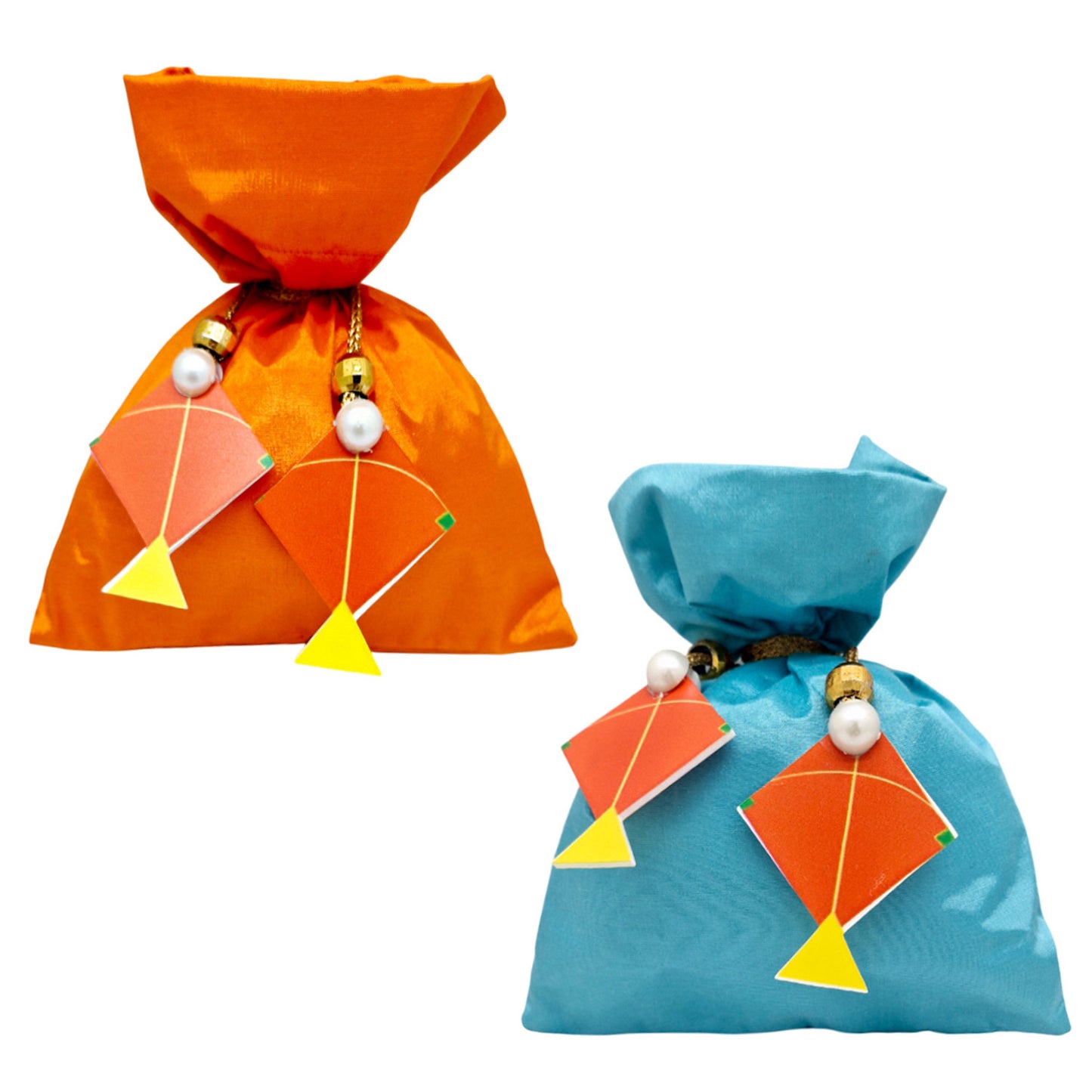 Colorful Kite Potli Bags for Women.