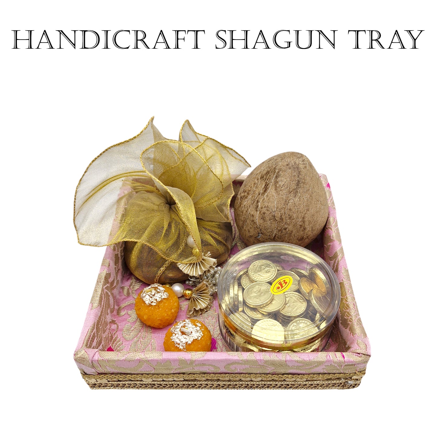 Handmade Multipurpose Modern Fancy Wooden Shagun Tray.