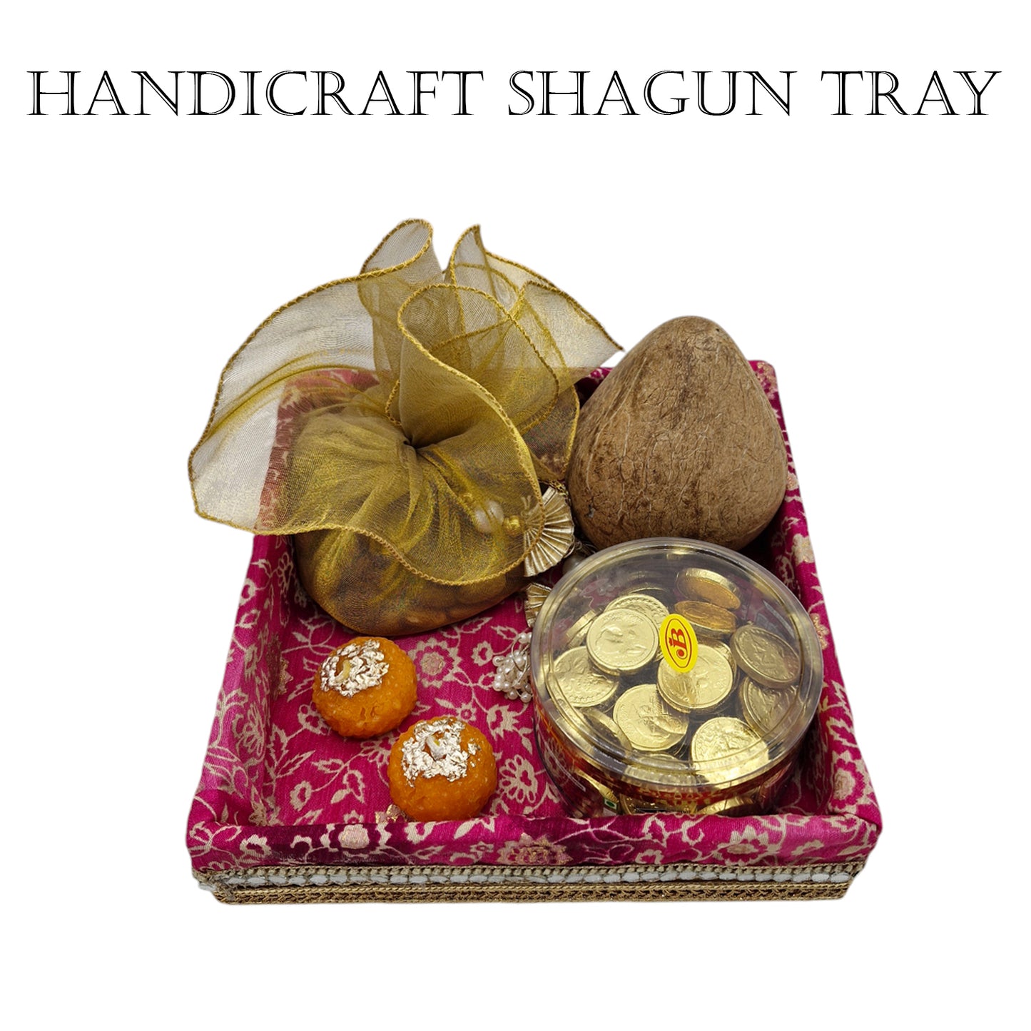 Handmade Multipurpose Modern Fancy Wooden Shagun Tray