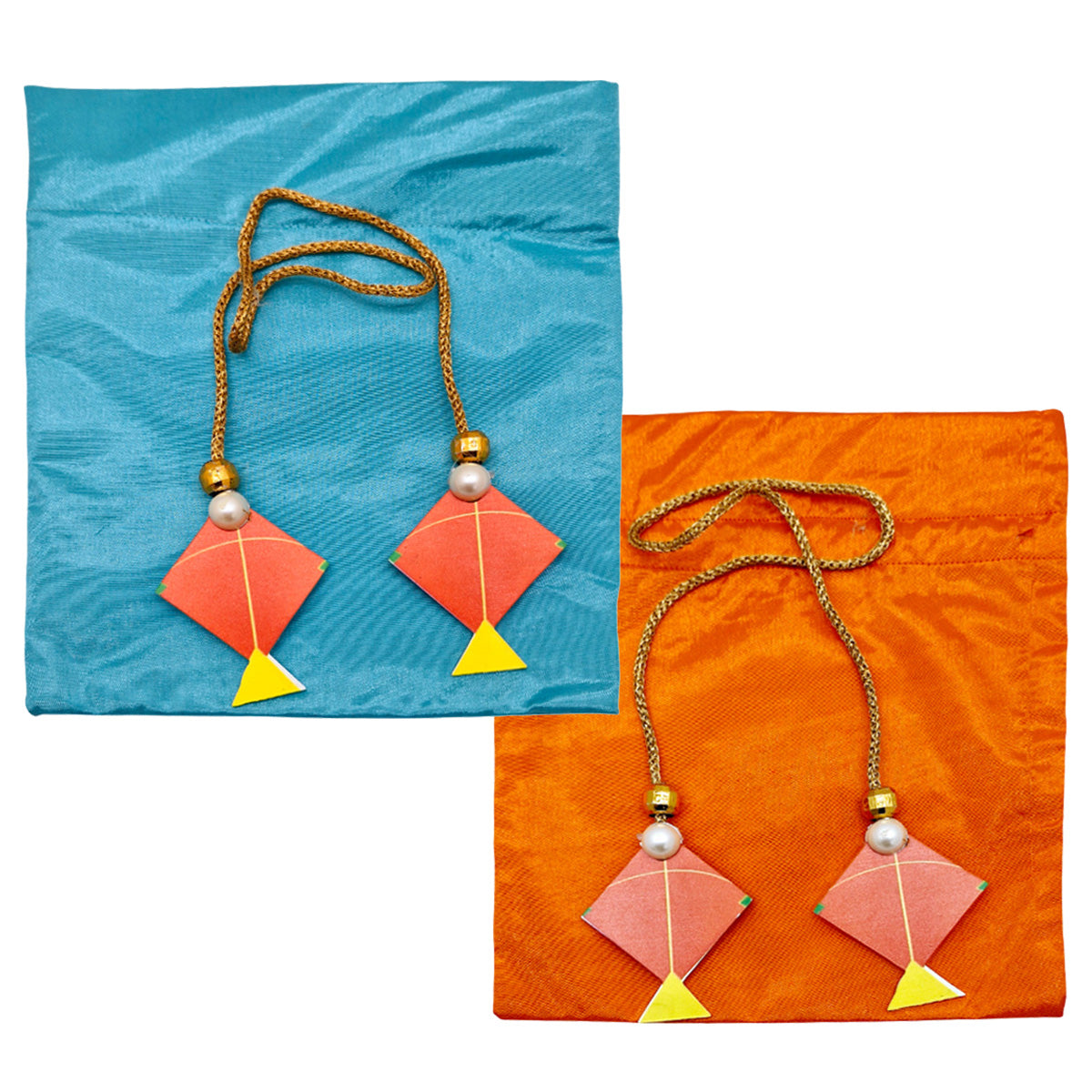 Colorful Kite Potli Bags for Women.