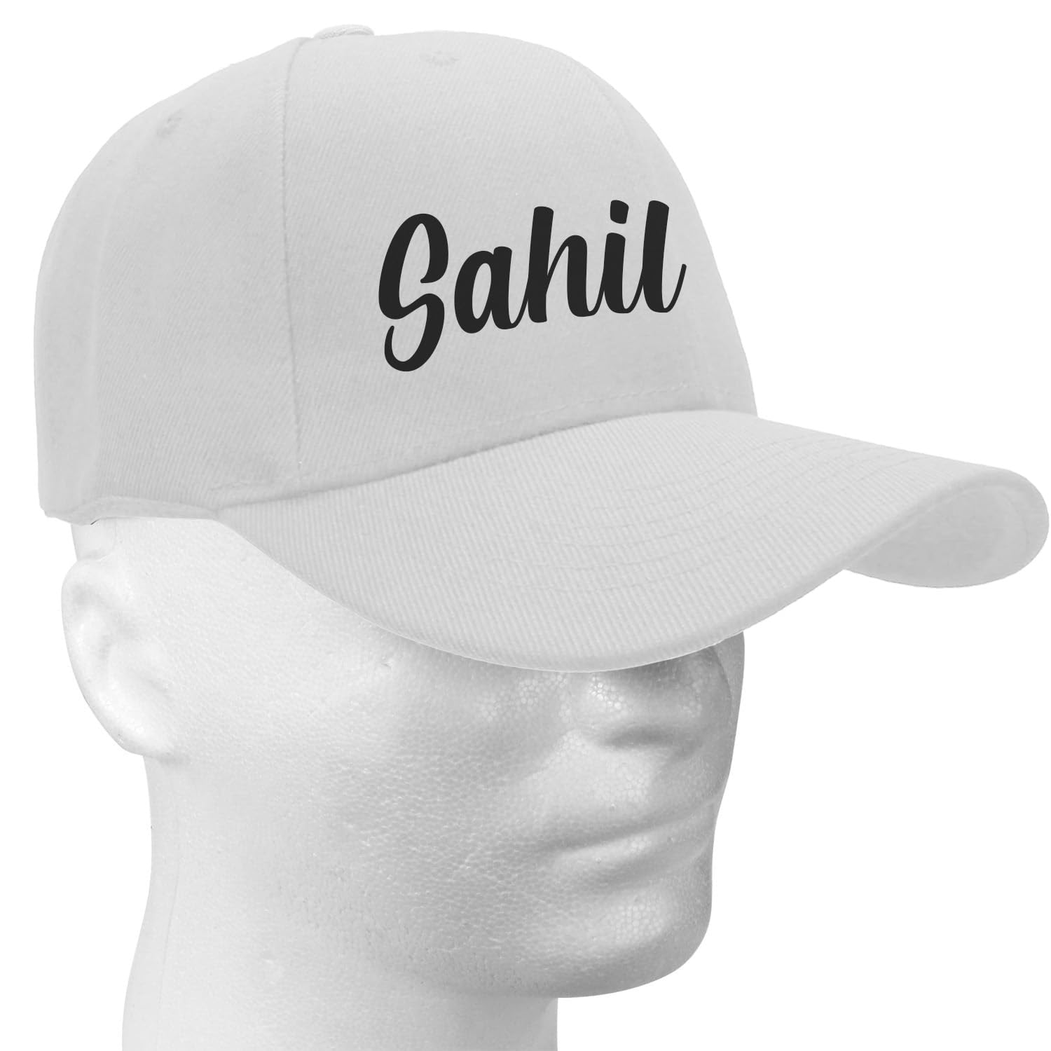 Customized Name Stylish Cotton Cap with Adjustable Strap for Men & Women