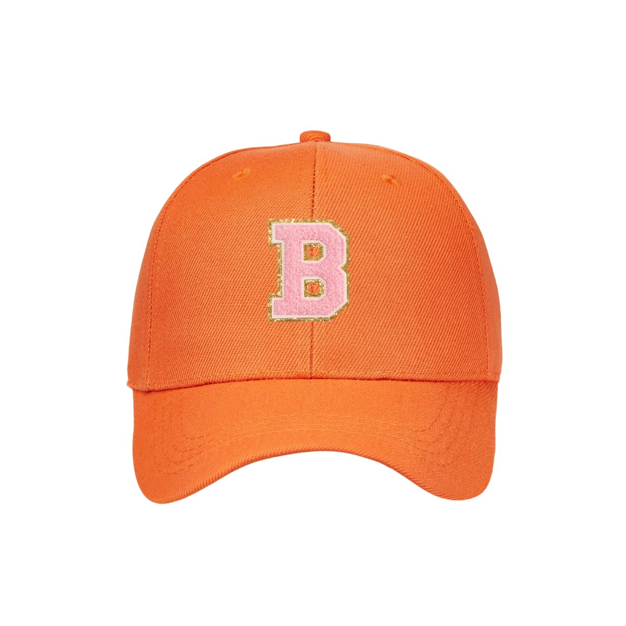 Personalized Stylish Caps with Random Initial Letter, Cap with Adjustable Strap for Unisex