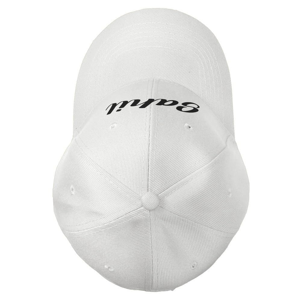 Customized Name Stylish Cotton Cap with Adjustable Strap for Men & Women