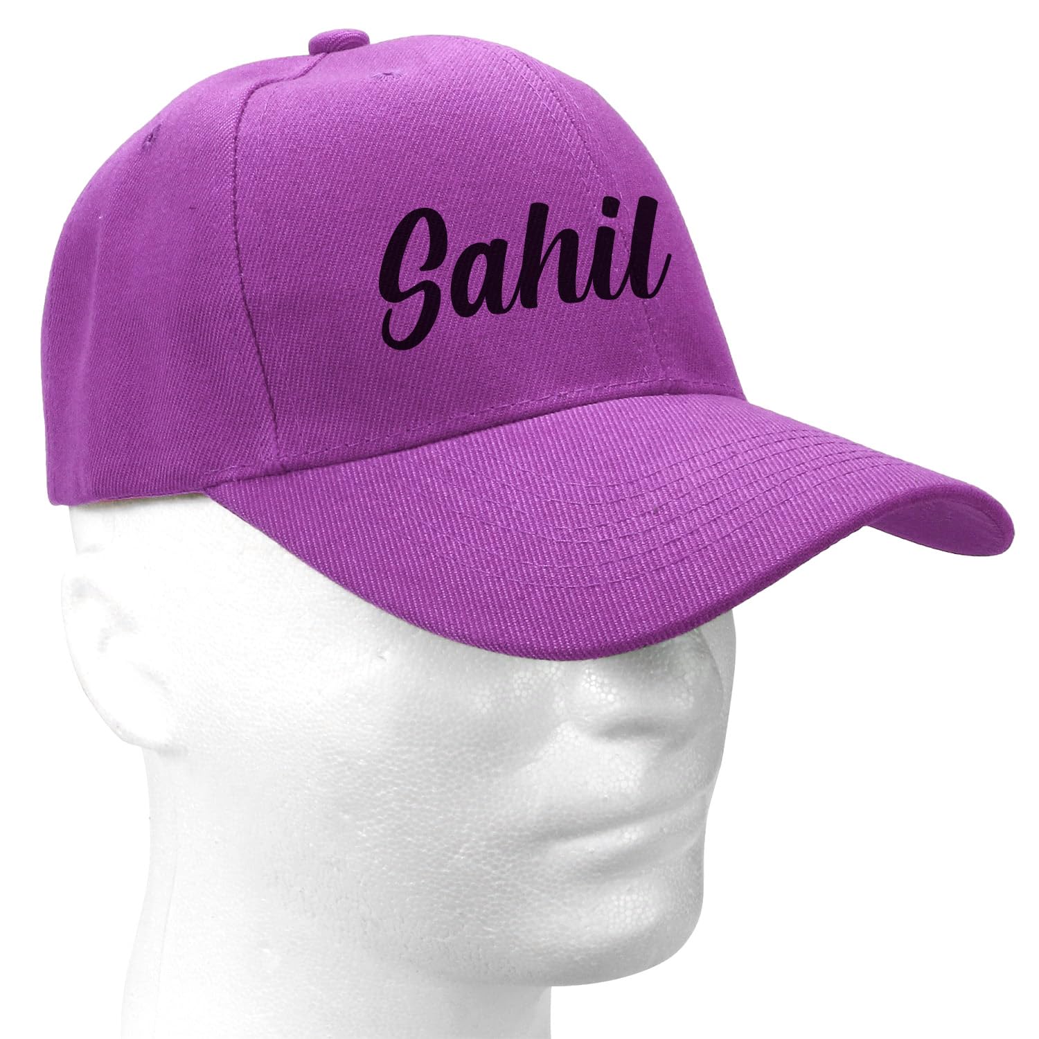 Customized Name Stylish Cotton Cap with Adjustable Strap for Men & Women