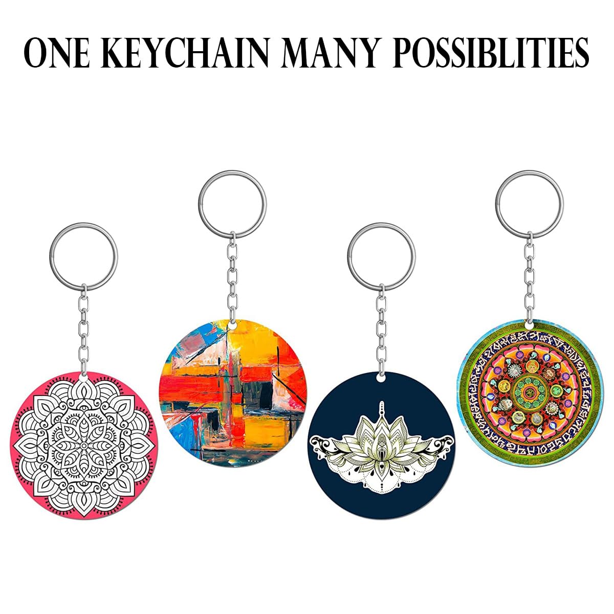 MDF Key Chains Wood Sheet Craft Plain Heart Shaped Key Chains.