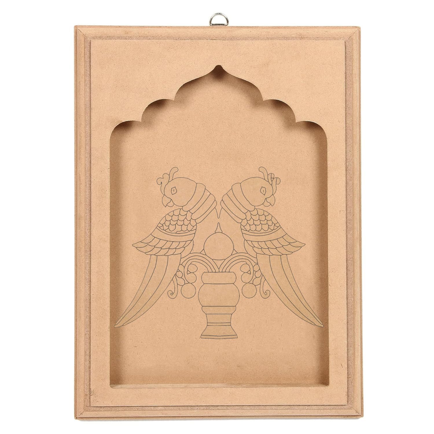 MDF Board for Lippan Art - Pre-Marked Beautiful Bird Design Cutouts for Craft, Painting, DIY Projects