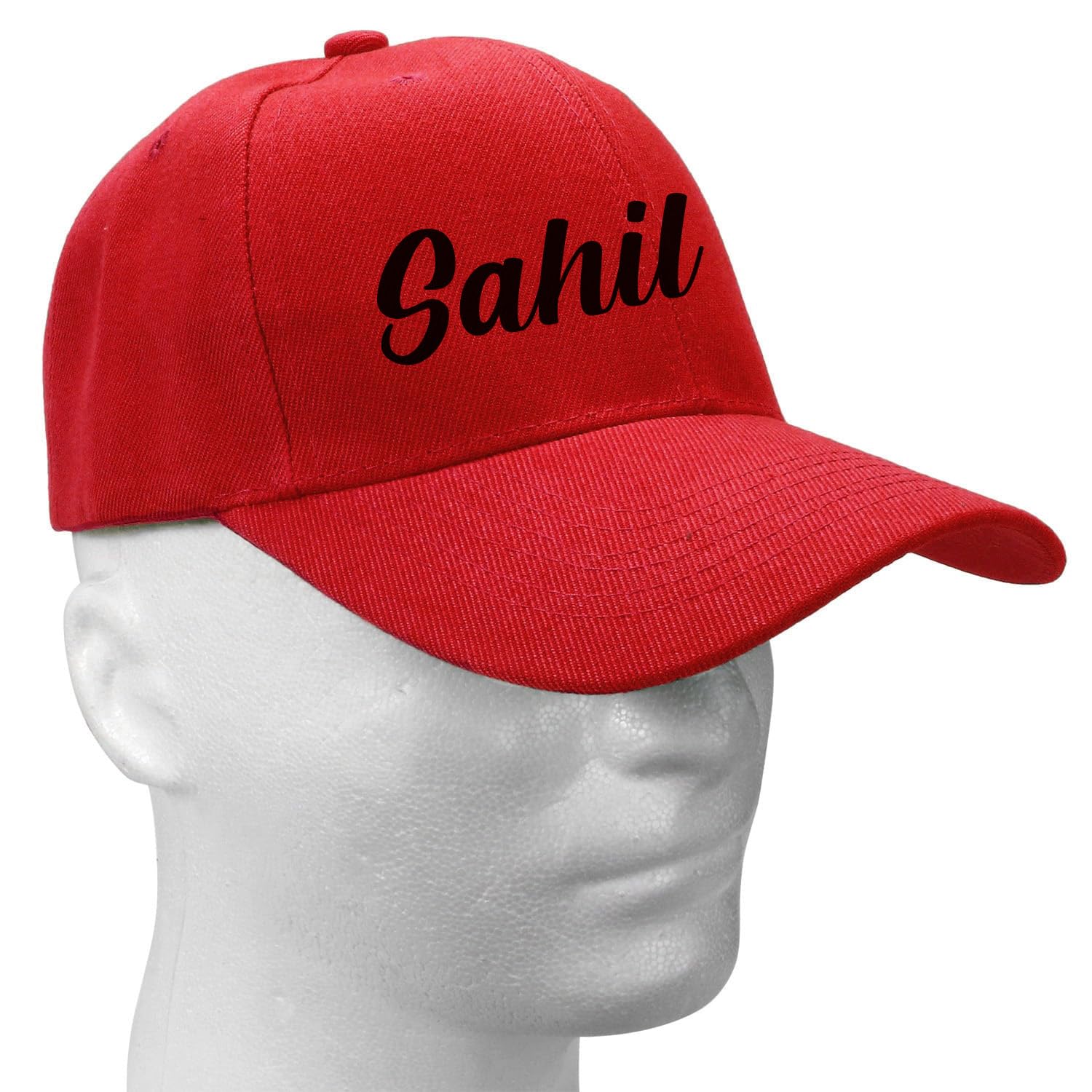 Customized Name Stylish Cotton Cap with Adjustable Strap for Men & Women