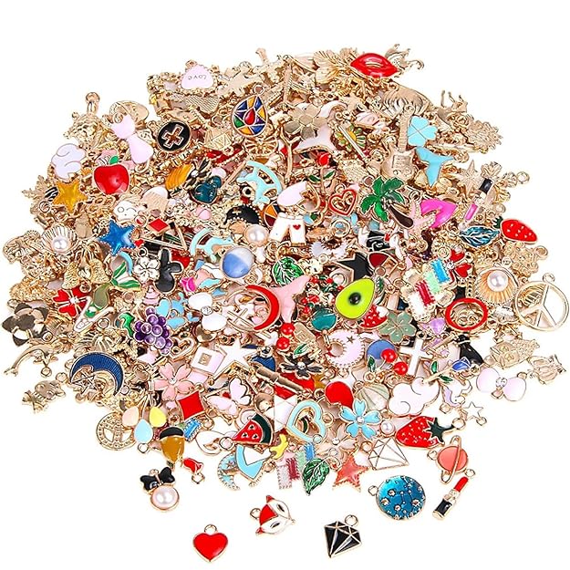 WRAPPING STUDIO Personalized Name Metal Chain Bracelet With Enamel Charm | Customized Name Bracelet For Women, Girls.