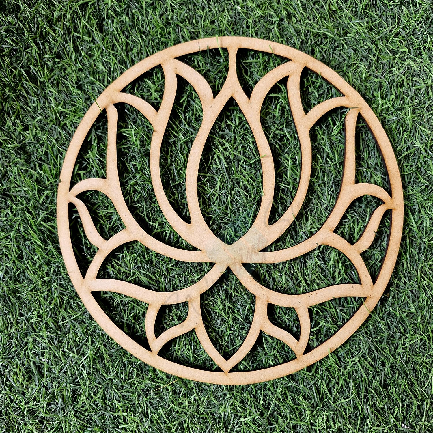 MDF Board for Lippan Art - Pre-Marked Beautiful Art Design Cutouts for Craft, Painting, DIY Projects