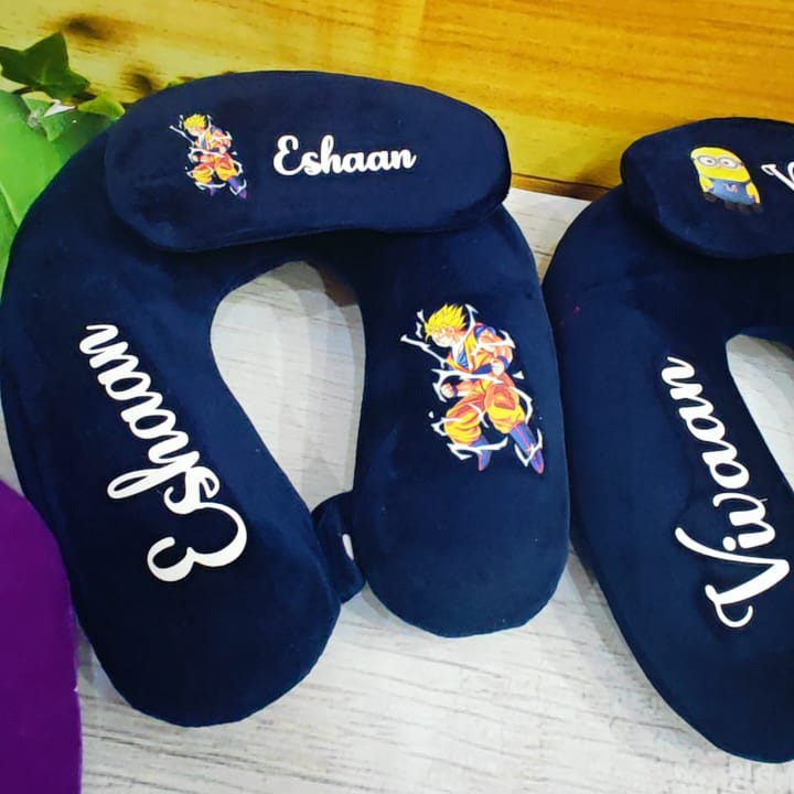 Kids Travel Pillow Set