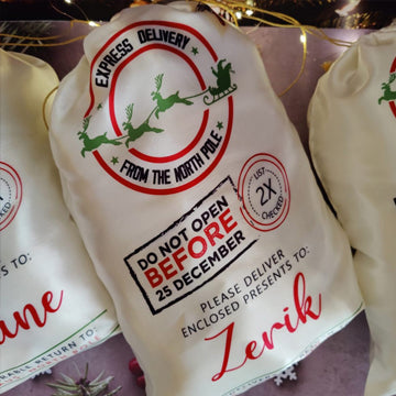 Personalized Christmas Santa Bag