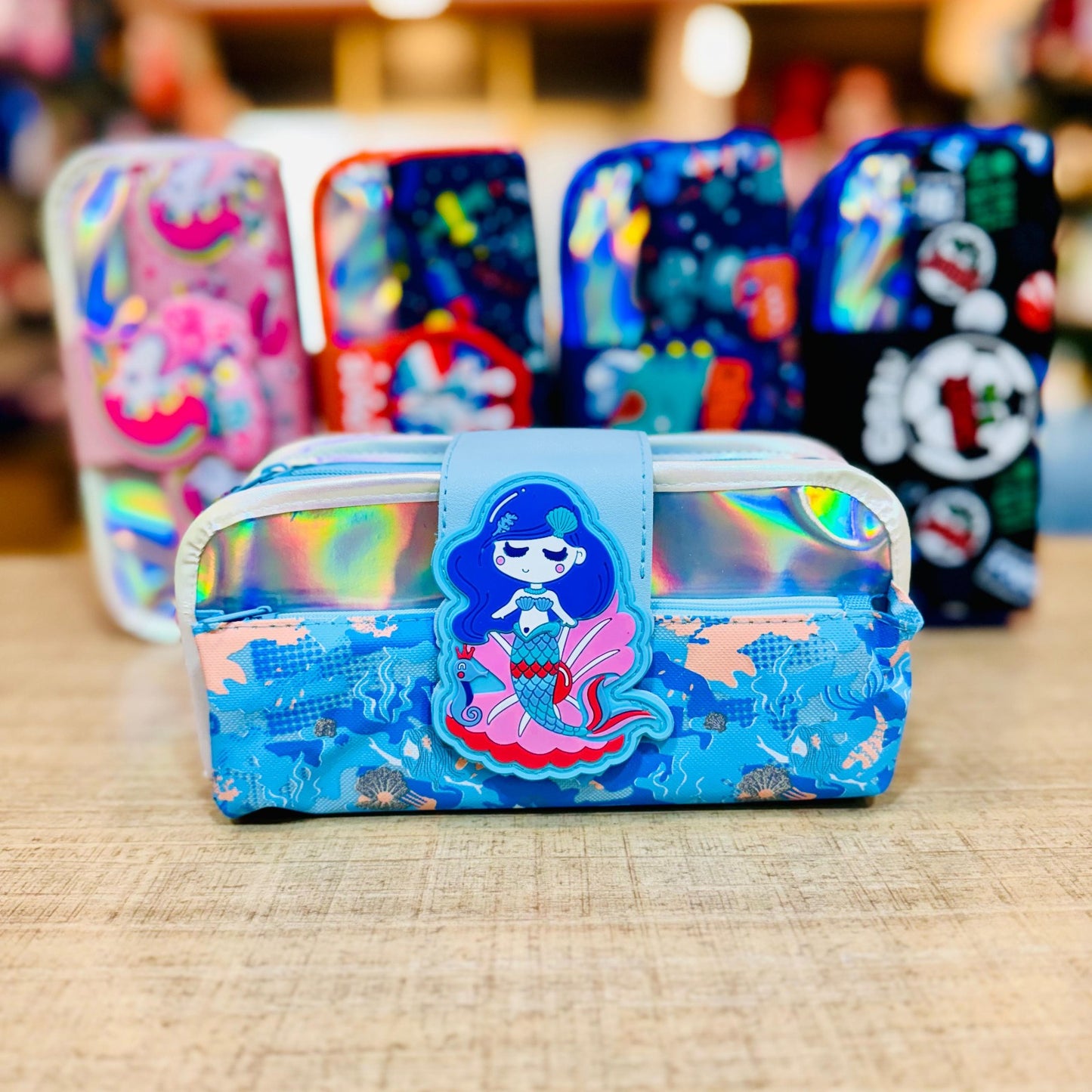 School Stationery Pencil Pouch for Girls