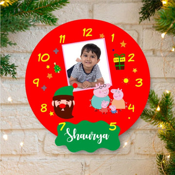 Personalized Christmas Special personalized Wall Clock