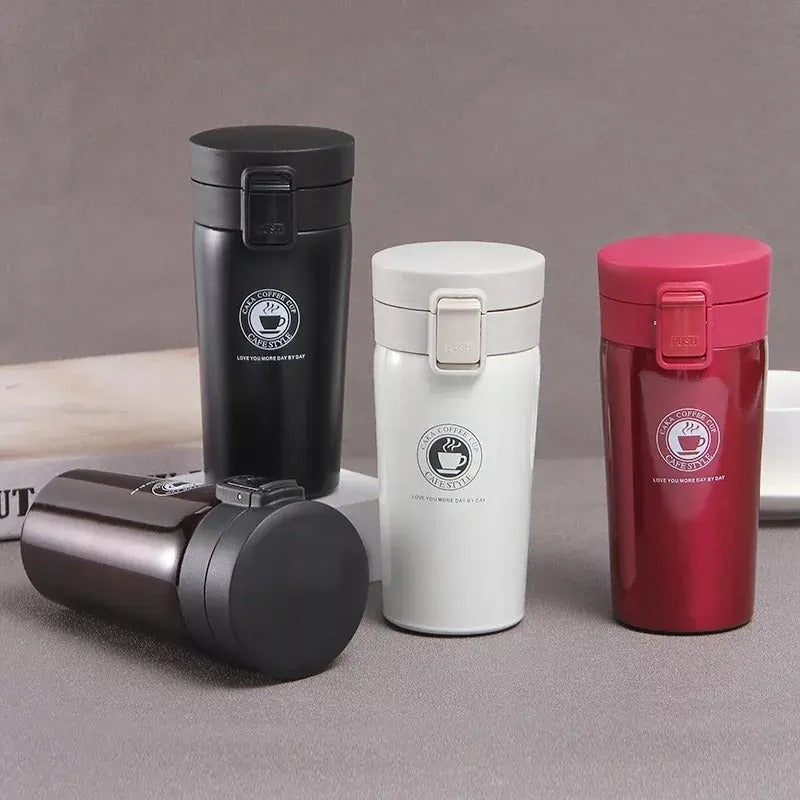 Coffee Cup Sipper Glass