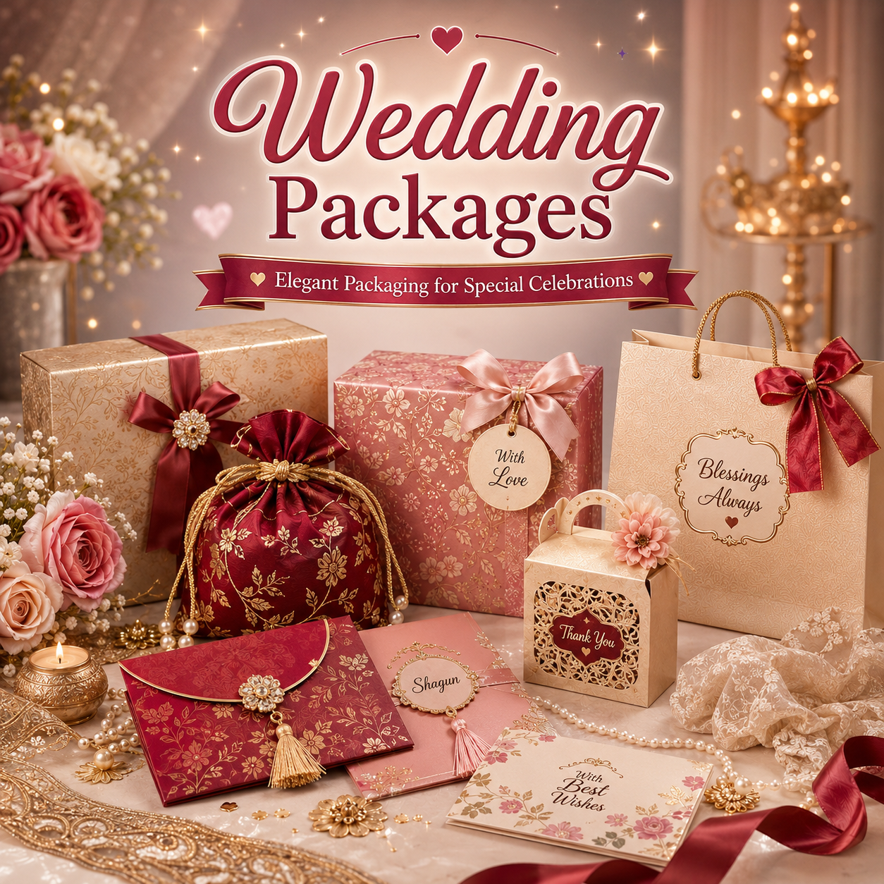 Wedding packings