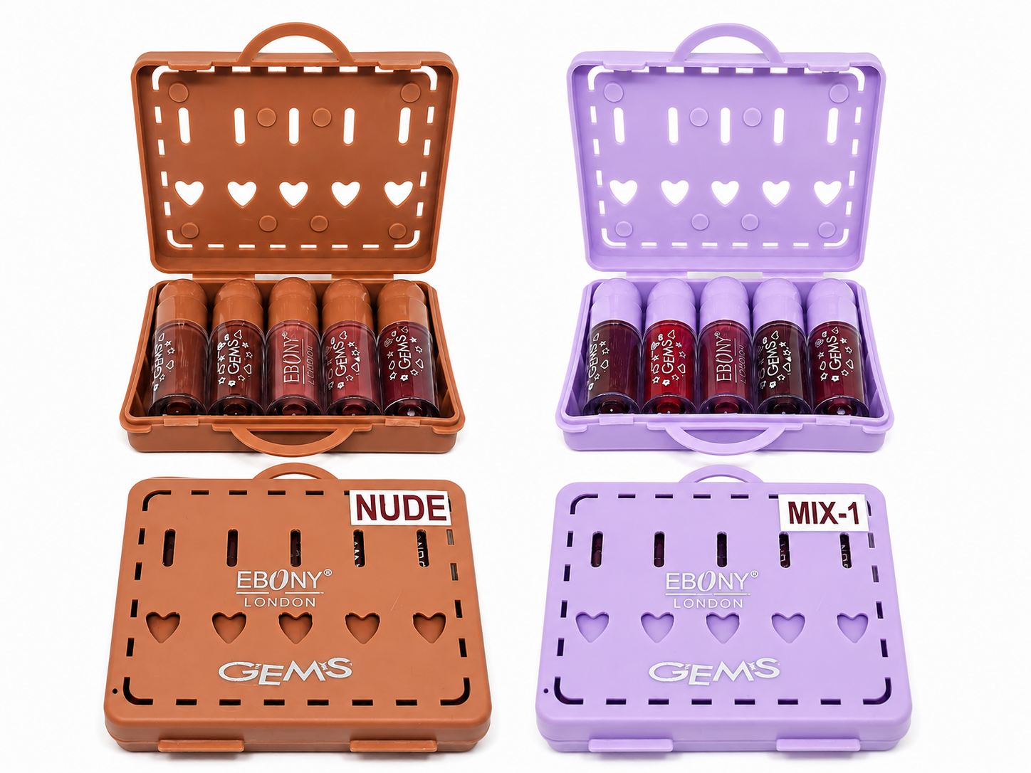 Suit Case Lipstick -Set of 5