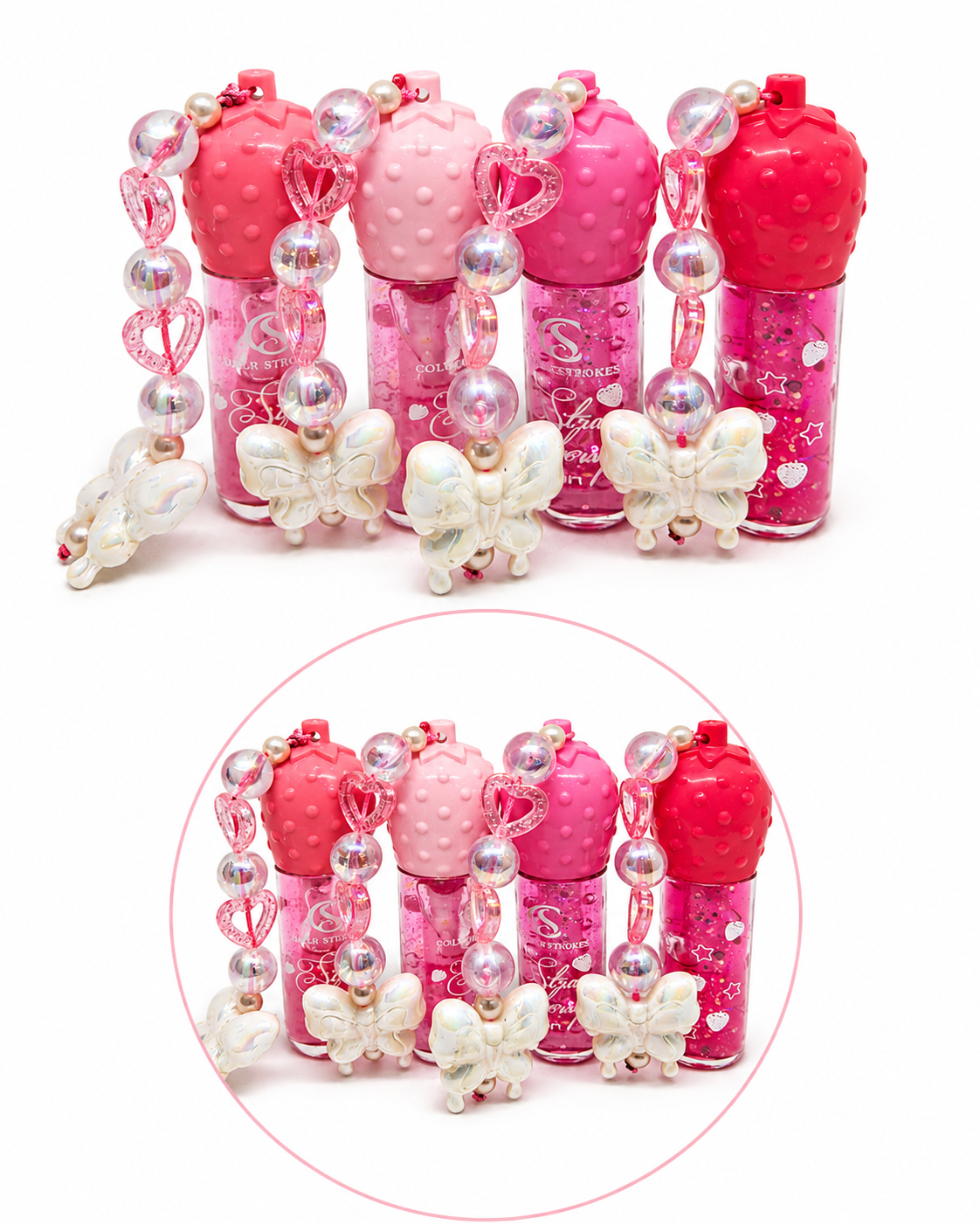 Butterfly Charm Lip Gloss