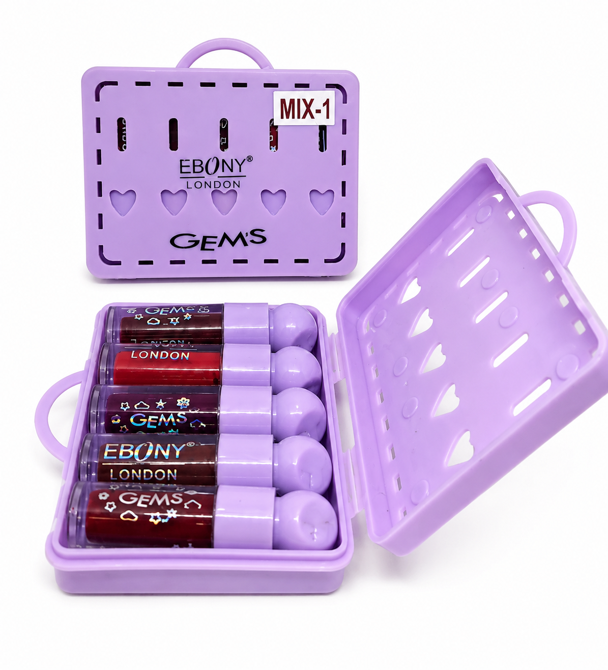 Suit Case Lipstick -Set of 5