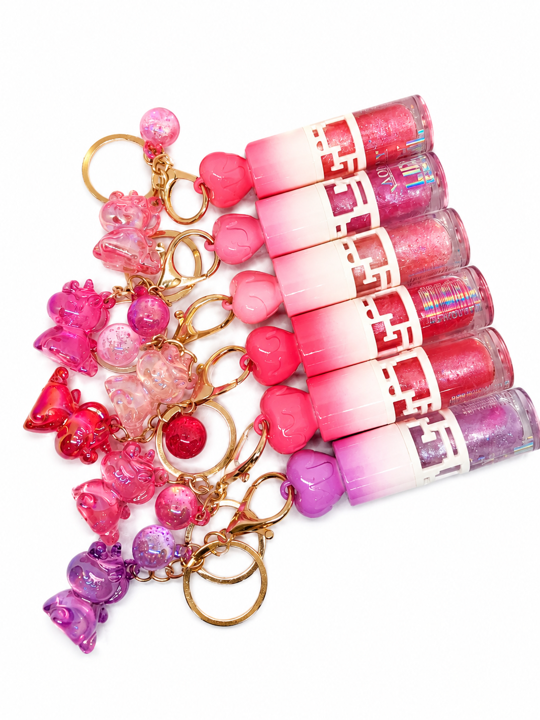 Lip Gloss Keychain