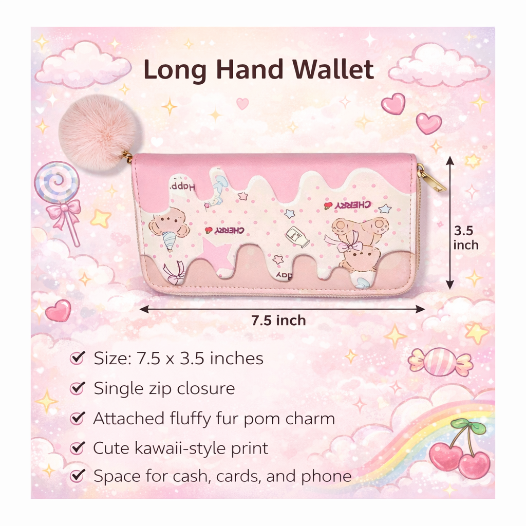 Cute Long Wallet