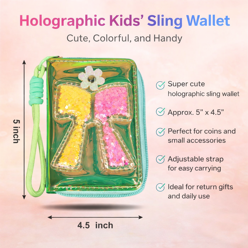 Cute Holographic Wallet Style 2