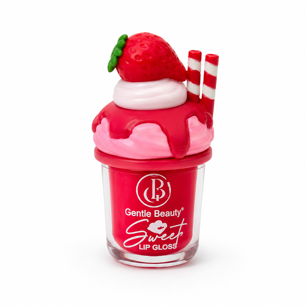 Gentle Beauty Sweet Cake Dessert-Shaped Lip Gloss – Assorted Designs