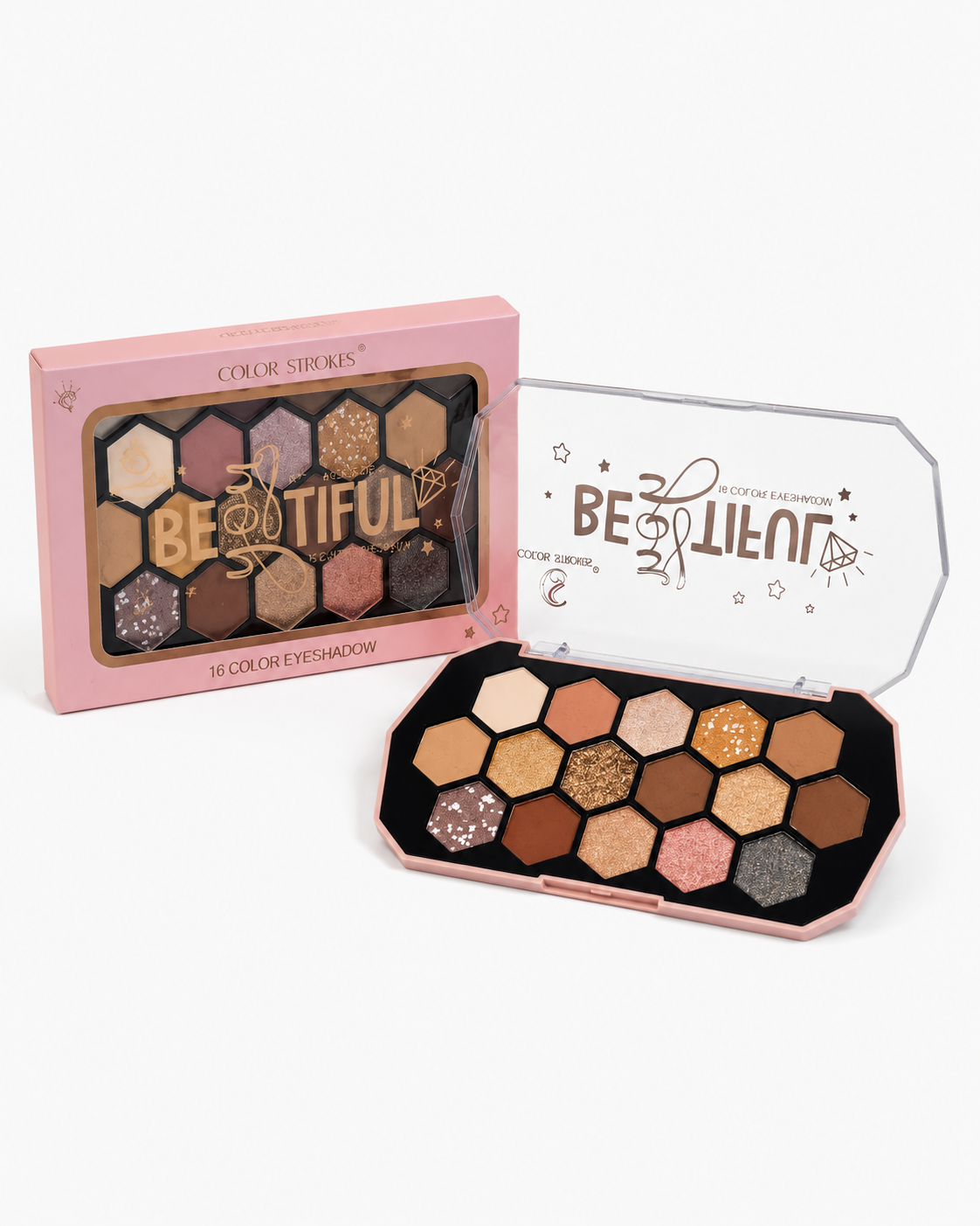 16 colors eyeshadow