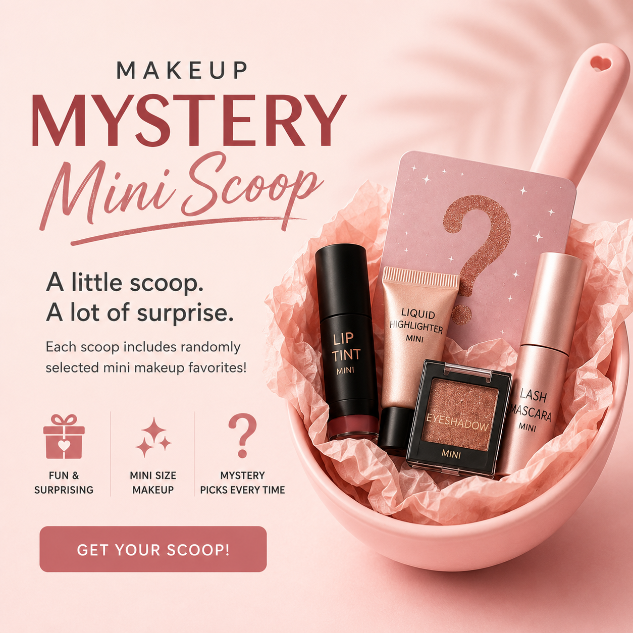 Mini Makeup Scoop