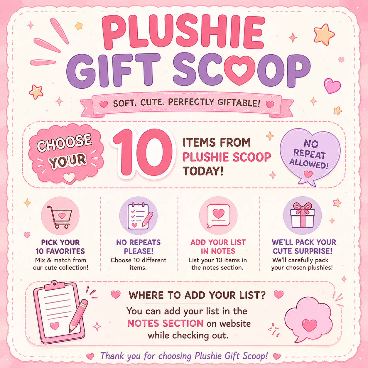 Plushie Scoop