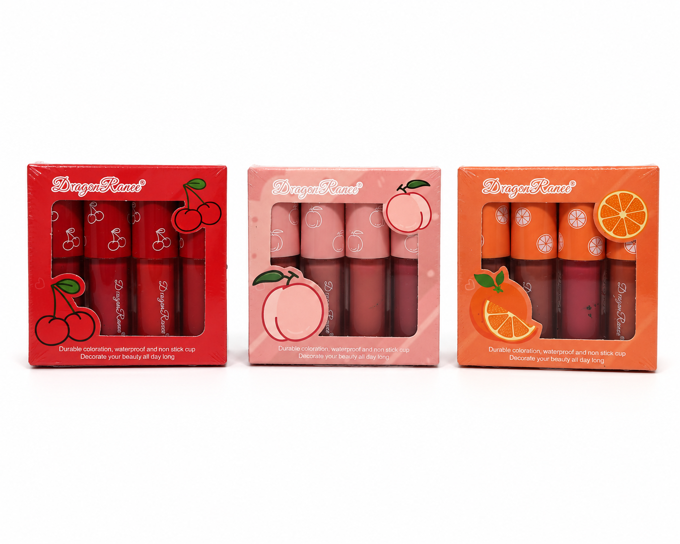 Fruit Theme Lip Tint Set