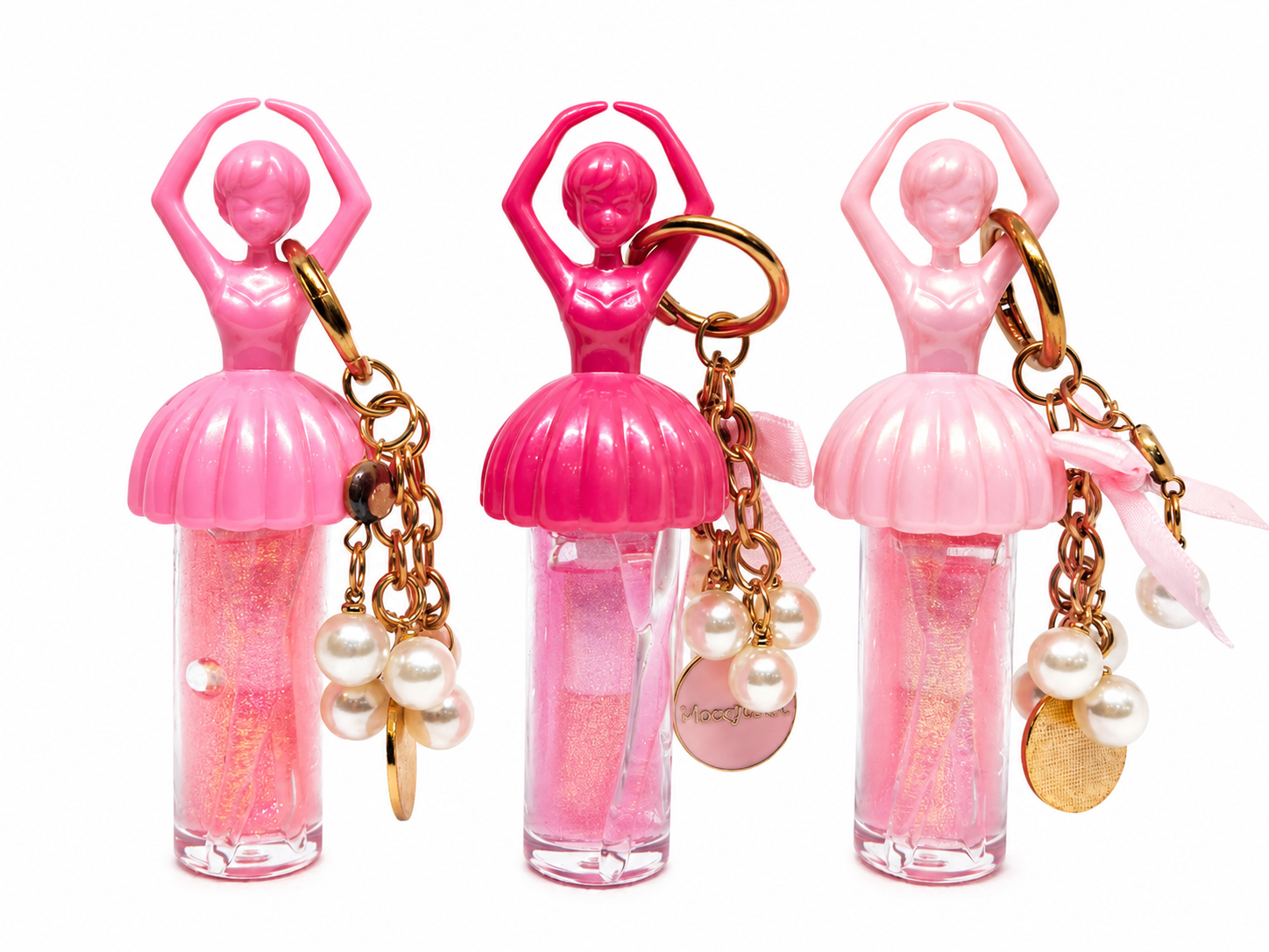 Cute Doll Lipgloss Keychain