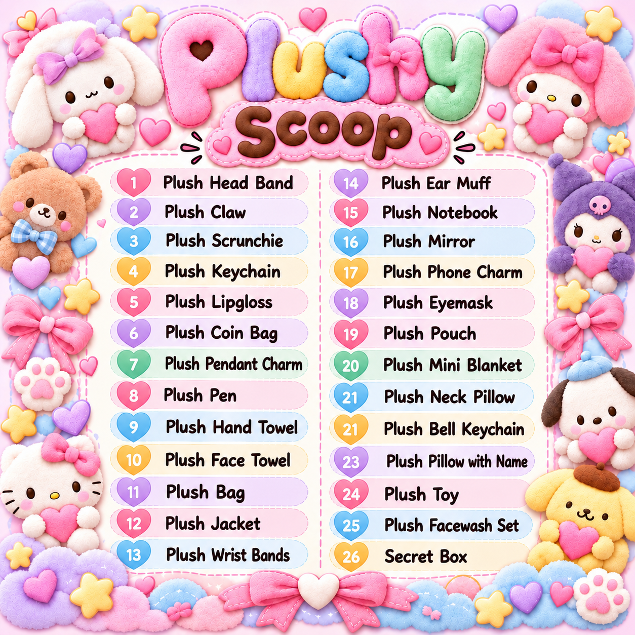 Plushie Scoop