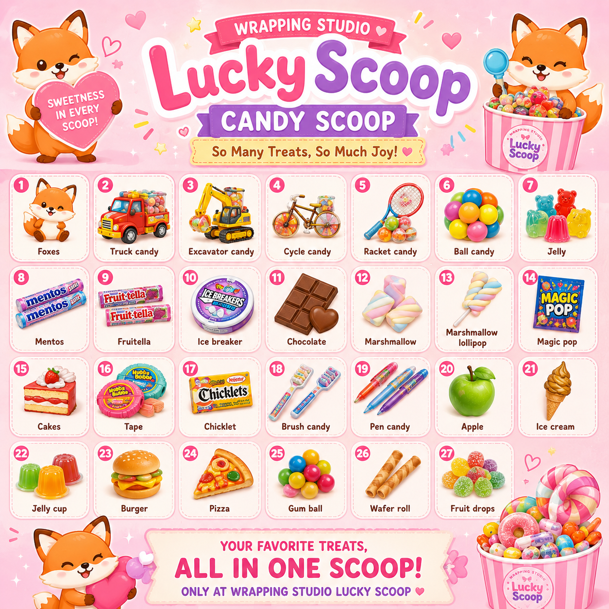 Candy scoop